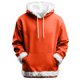 thumbnail image 2 of Sudadera con capucha para hombre, estilo casual, a la moda, con cuello redondo y bolsillos, estampado, jersey de manga larga, sudadera con capucha, blusa para hombre, poliéster, 2 of 9