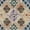 Blue/Beige, variant on SAFAVIEH Madison Dayna Trellis Bordered Area Rug, Grey/Beige, 5'3" x 7'6"