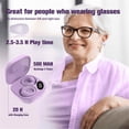 thumbnail image 4 of Jrocdr Bluetooth Earbuds Wireless Headphones Bluetooth - Headphone Noise Cancelling Earbuds Wireless Ear Buds Blu Tooth Noise Cancelling Headphones Kids Earbuds For Earbuds, 4 of 6