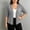 Gray, variant on Elbow Length Oversized Cardigans for Women Casual Kimono Summer Woman Tops Open Front Tunic Plain Tops