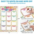 thumbnail image 5 of Birthday Chart Poster for Classroom - Confetti Happy Birthday Poster Calendar Reusable Laminated Classroom Birth day Chart Class Bulletin Board Decorations Back to School Teacher Supplies, 5 of 8