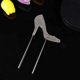 thumbnail image 2 of 1pc High-heeled Shoes Cake Topper Glitter Alloy Rhinestone Birthday Party Cake Pick Food Decoration Supplies (Gold), 2 of 4