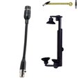 thumbnail image 1 of 3Pin 4Pin Microphone Clip Mount Guitar Holder for Acoustic Guita Playing, 1 of 1