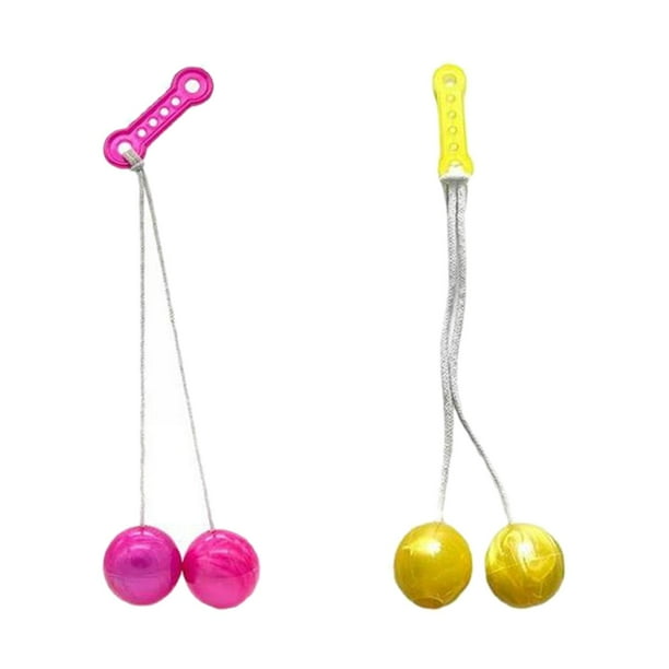 Milaget 2x High Swinging Balls on A String Swinging Ball Sensory Toy for Goodie Bag Toys Walmart