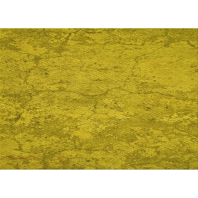 Ahgly Company Machine Washable Indoor Rectangle Transitional Dark Golden Rod Brown Area Rugs, 3' x 5'