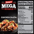 Banquet Mega Bowls Chicken Fajita Frozen Dinner, 14 oz (Frozen