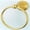 Antique Brass, variant on Kingston Brass Governor 6" Towel Ring