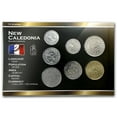thumbnail image 1 of 2000-2013 New Caledonia 1-100 Francs Coin Set Unc, 1 of 2