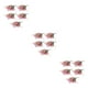 thumbnail image 1 of Ramo de flores artificiales Cateissary 5 piezas plástico rosa, 1 of 6