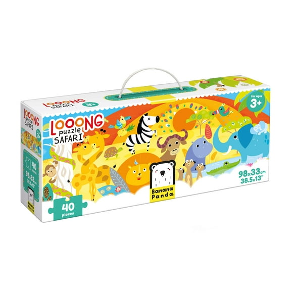 Banana Panda Looong Puzzle Safari 3 