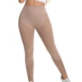 thumbnail image 4 of idosla Anti Cellulite Compression 3D Leggings Women Lifting Tummy Control with Resistance Bands Gym Yoga Pants (Khaki, XL), 4 of 5
