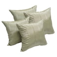 thumbnail image 2 of Blazing Needles Moire Moss 17-inch Accent Throw Pillow (Set of 4), 2 of 2