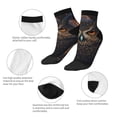 thumbnail image 3 of Bingfone Classical Style Brown Owl Design Patterned Men's Women's Casual Cotton Socks, 3 of 5