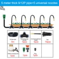 thumbnail image 4 of Kit de sistema de nebulización de 5M/10M, rociador de selva tropical con balcón curvado de 360 ​​grados para jardín Likrtyny Para estrenar, 4 of 9