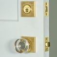 thumbnail image 4 of Viaggio Qadmlnclc_Combo_238 Motivo Solid Brass Single Cylinder Keyed Entry Door Knob Set, 4 of 7