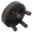 thumbnail image 4 of OULII Balcony Flowerpot Stool Round Black Wood Simple Design 1 Piece, 4 of 8