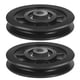 thumbnail image 5 of BRIGHTFUFU 2 poleas de repuesto universales de plástico para equipos de fitness, con deslizamiento suave y reducción de ruido, fácil instalación y para gimnasio., 5 of 8