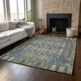 thumbnail image 6 of Addison Rugs Mayfield Washable Transitional Moroccan Blue Rectangle Rug, 8' x 10', 6 of 6