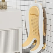 Xoxingysm Baby Bathtub Lying Shower Tray Yellow,Multifunctional Infant Lying Down Shower Basin for Home Use Counter Or Bathtubs Bathtub Shower Bed
