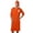 Red, variant on Long Robe Nightgown Sleepwear With Detachable Hood For Home And Relaxation Comfortable Soft Fabric