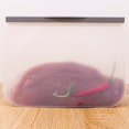thumbnail image 4 of Ramiter Sac de Conservation des Aliments Sac de Rangement pour Réfrigérateur Sac de Scellage pour Fruits et Légumes Récipient Réutilisable pour Déjeuner et Viande pour Réfrigérateur, 4 of 4