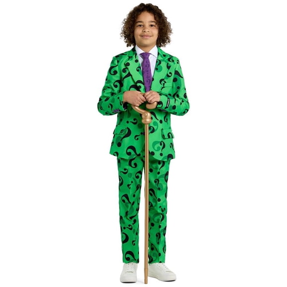 Suitmeister Boys' Suits BOYS The Riddler - M Green