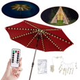 thumbnail image 1 of HLONK Waterproof Remote Controlled Patio Umbrella Light  White, 1 of 7