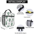 thumbnail image 6 of Camouflage Print Lunch Bag for Women Men Reusable Insulated Lunch Box Portable Leakproof Thermal Lunch Tote Bags Lightweight Lunchbox with Side Pocket for Adult Office Work Picnic Hiking, 6 of 6