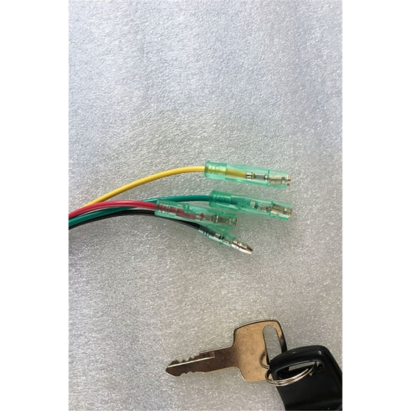 Set Ignition Switch Key For Yamaha Outboard Control Box 2 4 Stroke Push to Choke
