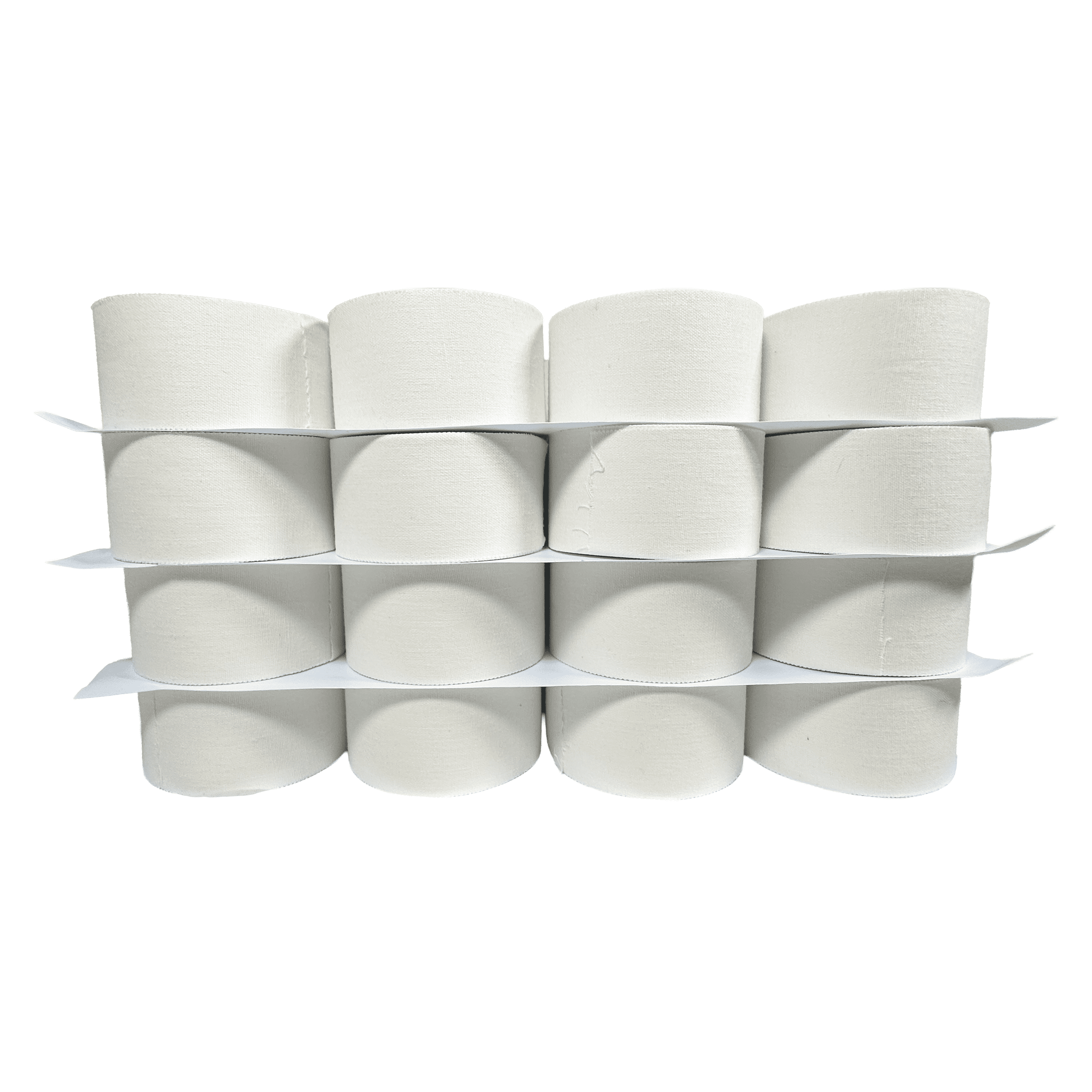 Shield Fitness Athletic Tape Case - 1.5"x 45', Made in USA | 32 Roll White Bulk Pack