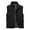 Black, variant on HKEJIAOI Men's Casual Vest Outdoor Lightweight Vest Multi Pockets Sleeveless Jacket for Fishing Travel Safari Sports