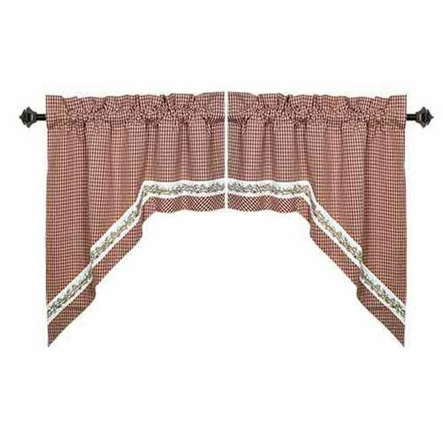MJs M. Trading AG-84295 72 in. Swag Valance de Fenêtre