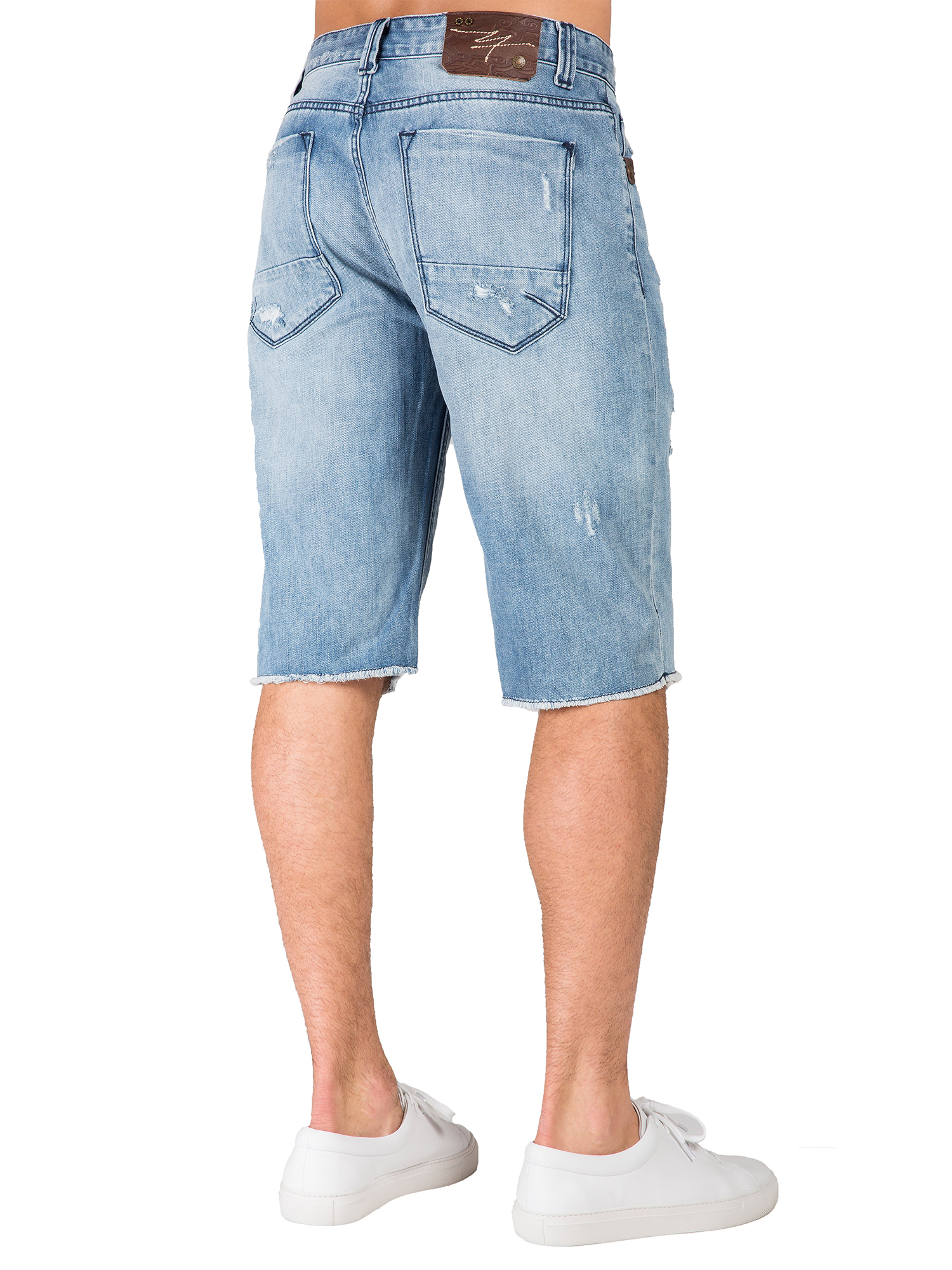 infant blue jean shorts