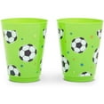 thumbnail image 5 of 16 Pack Plastic Soccer Cups for Kids, Sports Party Favors for Birthday Party Supplies (16 oz), 5 of 7