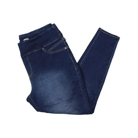 Seven7 Womens Plus Shaping Denim Jeggings