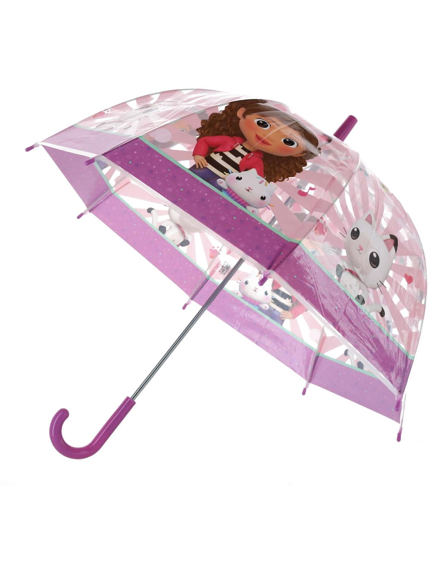 Textiel Trade Girl's Gabby's Dollhouse Stick Umbrella