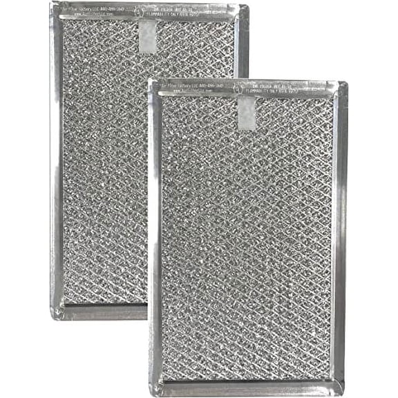 Air Filter Factory Replacement for FGMV174KFA Frigidaire Microwave Oven Aluminum Grease Filters 2-Pack