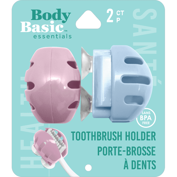 Snap In Toothbrush Holder 2 Count