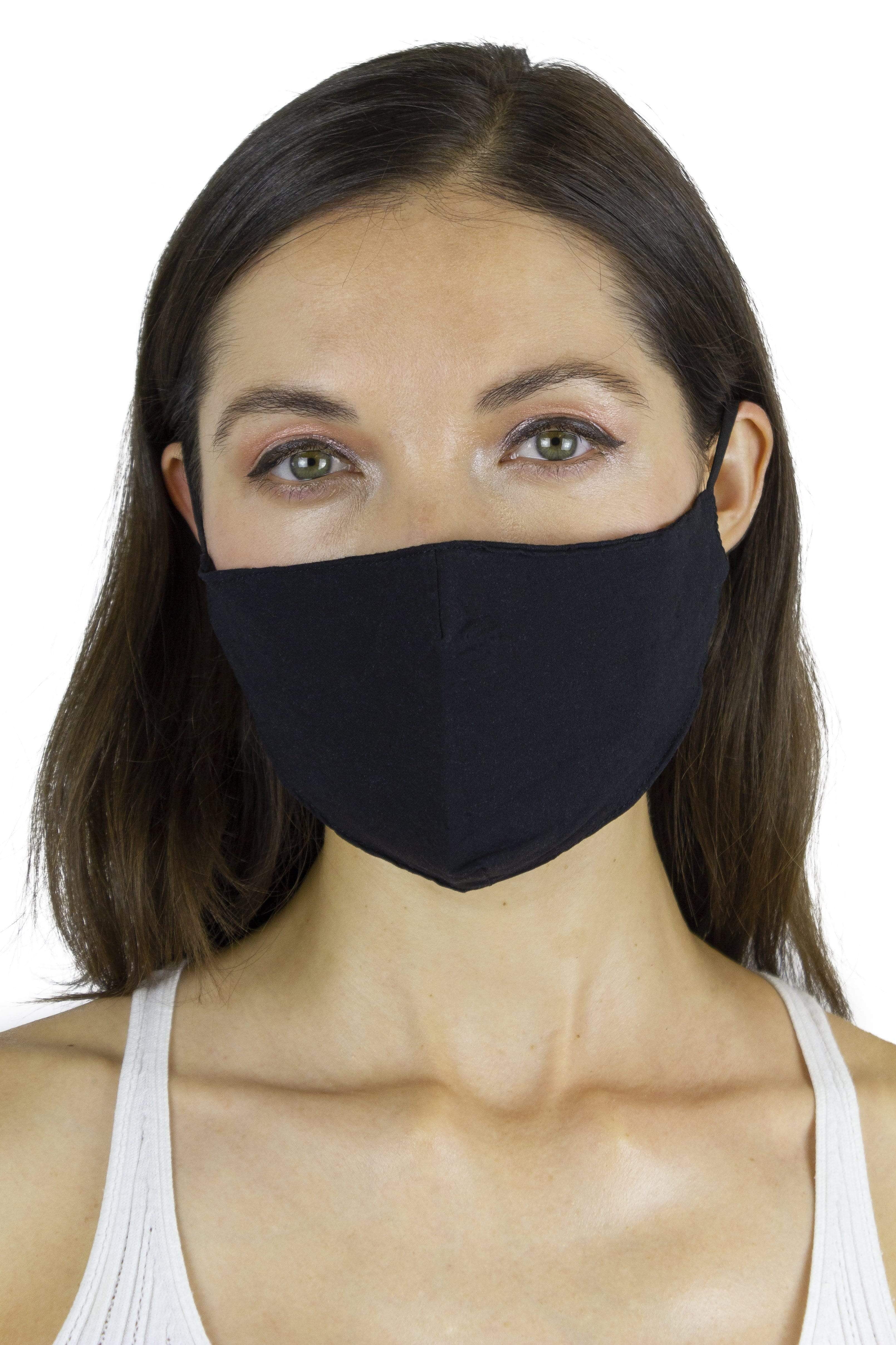 STONE 2PC Cotton Face Mask - Reusable & Adjustable - Walmart.com