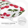 thumbnail image 5 of Fotbe Cherry Pillow Cases - Envelope Closure - Luxury, Extra Soft, Cooling Pillow Covers - Wrinkle, Fade, Stain Resistant-20"x30", 5 of 9