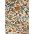 thumbnail image 3 of Nourison Allur Floral Ivory Multicolor 4' x 6' Area Rug, (4x6), 3 of 9