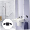 thumbnail image 4 of PBPBOX 1Pc Household Hair Dryer Rack Plated Silver Stainless Steel Wall Mounted Reliable Holder, 4 of 8