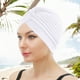 thumbnail image 2 of Gorro turbante elástico, banda para la cabeza, diadema para mujer, gorro para dormir, pañuelos indios, sombreros, 2 of 2