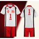 thumbnail image 3 of Disfraz de cosplay de anime Haikyuu, uniforme de camiseta deportiva Hinata Shyouyou del club de voleibol de la escuela secundaria Karasuno, Haikyuu Nekoma, 3 of 5