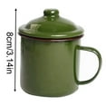 thumbnail image 3 of Tasse de Camping avec Poignée Grande Tasse en Métal pour Randonnée Chasse Pêche, 3 of 6