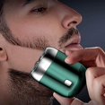 thumbnail image 2 of 2026 New Upgrade Pocket Shaver USB Mini Shavers, Mini Electric Shavers for Men, Rechargeable Waterproof Compact Electric Waterproof Razor Trimmer, 2 of 9