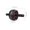 Black, variant on Abdominal Muscle Training Roller | Core Strength Ab Wheel for Home Gym | Dynamic Roll Out Fitness Roller | Black | Plastic & Steel | 30x16x16cm | Portable & Full Body Workout Tool