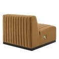thumbnail image 5 of Conjure Channel Tufted Performance Velvet 4-Piece Sofa-EEI-5767-BLK-COG, 5 of 6