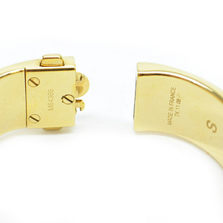 Louis Vuitton - Authenticated LV Confidential Bracelet - Leather Gold for Women, Very Good Condition