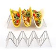 thumbnail image 3 of KAIYANG Rejillas apilables de acero inoxidable Cada rejilla tiene capacidad para 3 o 4 tortillas duras o blandas - 2 piezas, 3 of 5
